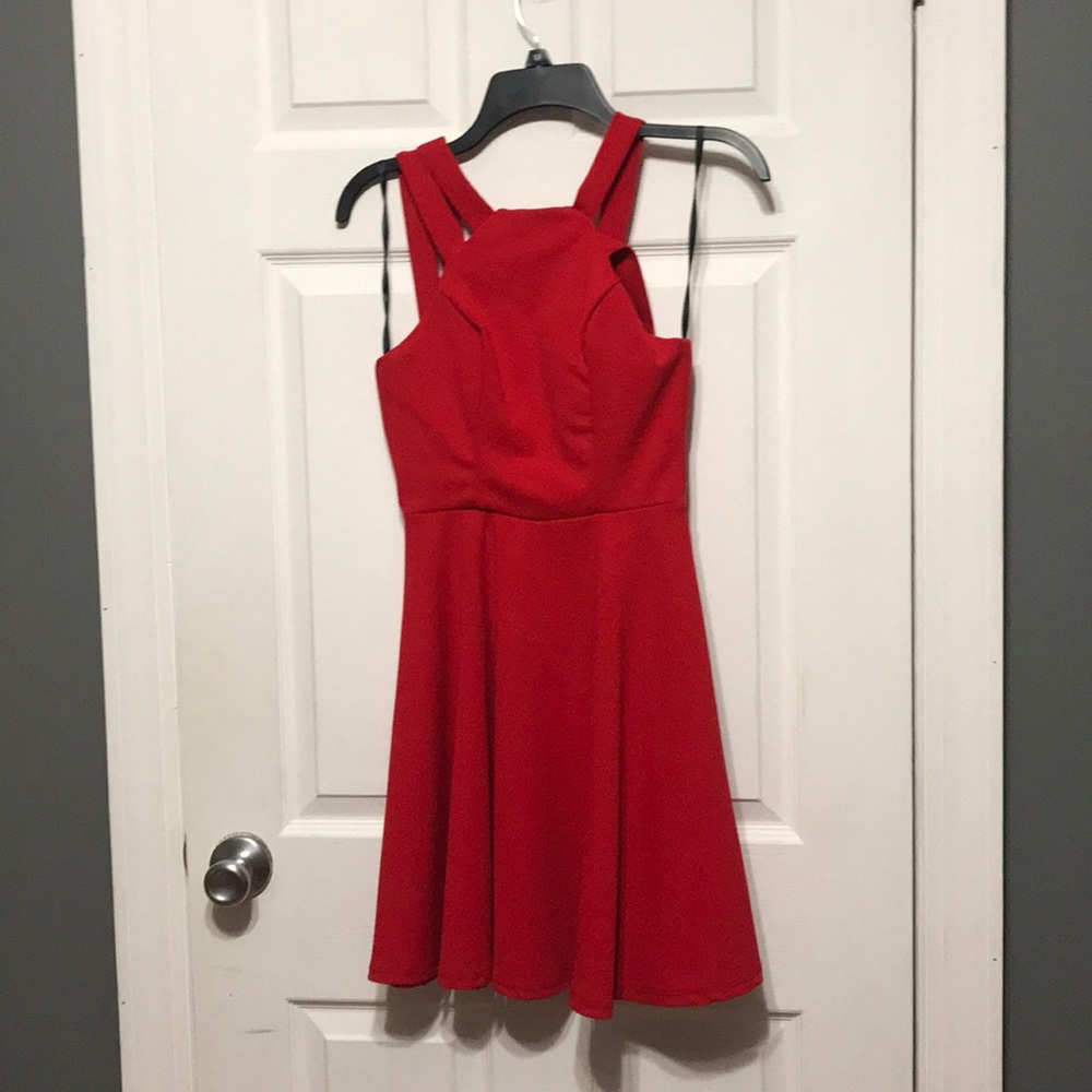 Red dress